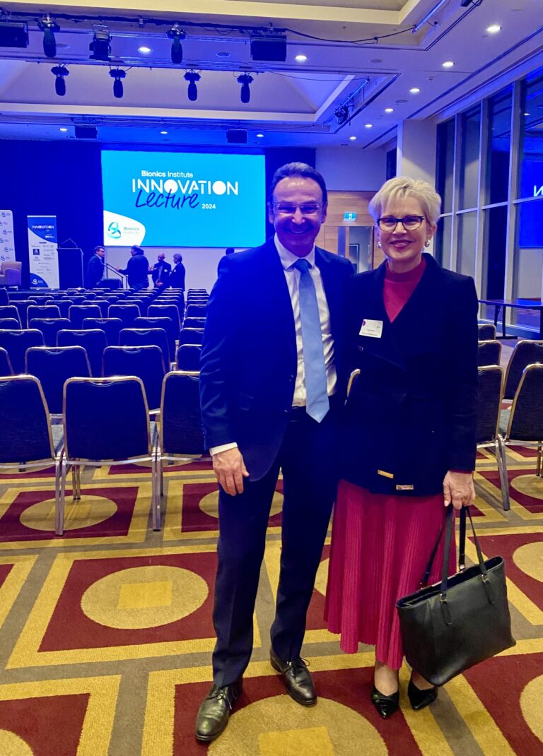 Robert Klupacs and Robyn Stokes