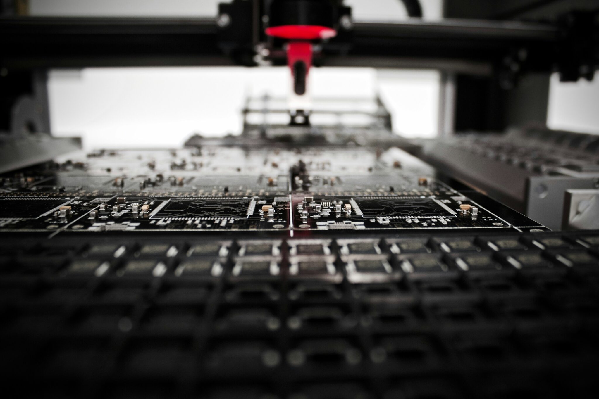 Robotics equipment in manufacturing facility