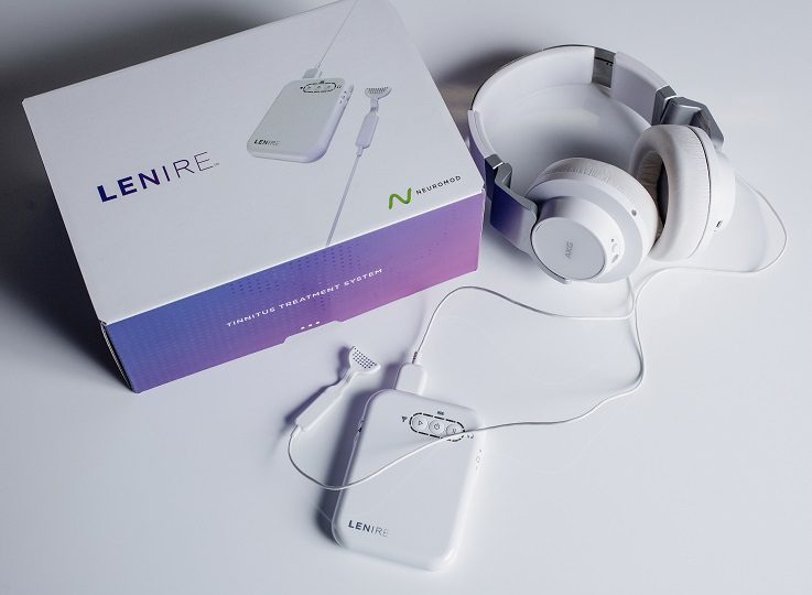 Lenire Neuromod system for tinnitus treatment